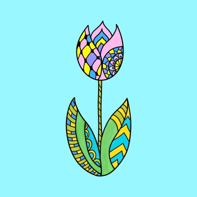 Spring Flower | Trish | Digital Drawing | PENUP