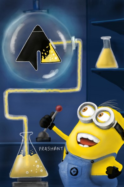 Yellow Logo! | Prashant | Digital Drawing | PENUP