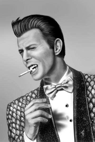 David Bowie  | TonyFarvio | Digital Drawing | PENUP