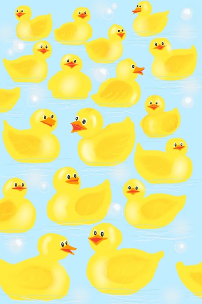 bathtub duck | Diana | Digital Drawing | PENUP