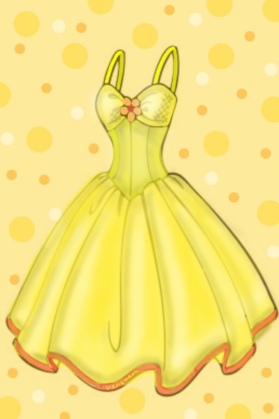 Yellow dress.. | Venkatesh | Digital Drawing | PENUP