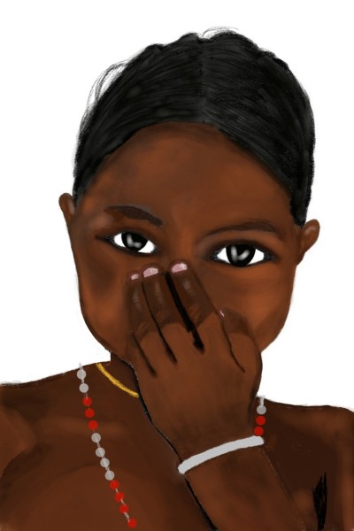 Tribal Child | Rajeev | Digital Drawing | PENUP