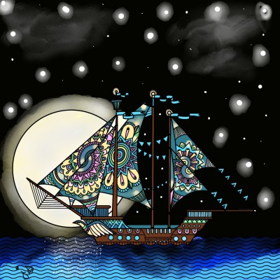 Let's go sailing! | Jules | Digital Drawing | PENUP