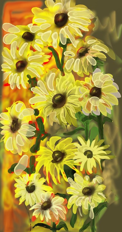 Sunflowers | lopz | Digital Drawing | PENUP