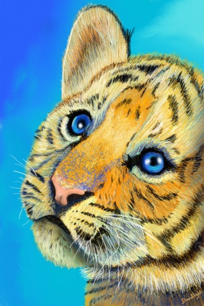 Little tiger | Doodilight | Digital Drawing | PENUP