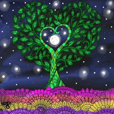 Beautiful Tree | Jules | Digital Drawing | PENUP