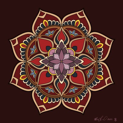 Mandala  | BLennard | Digital Drawing | PENUP