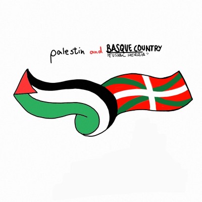 basque people with #palestina  | xabat | Digital Drawing | PENUP