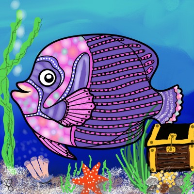 Rich fish | Jules | Digital Drawing | PENUP