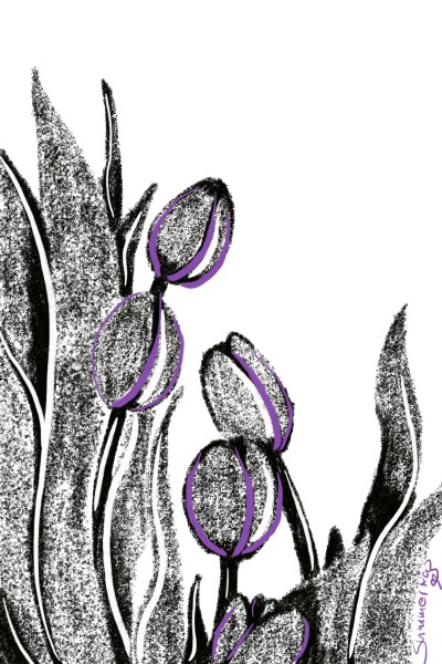 Tulips for @Ramdan1111 | SummerKaz | Digital Drawing | PENUP