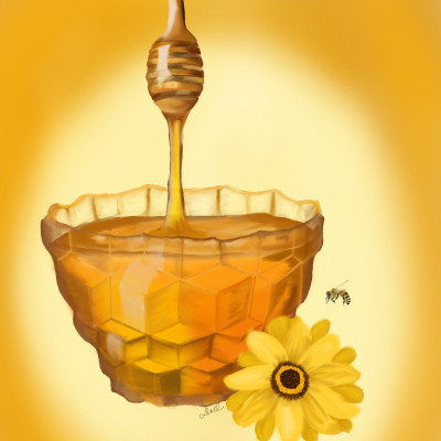 Mmm, Honey! | dollshouse | Digital Drawing | PENUP
