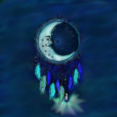 Blue Moon  | lisa | Digital Drawing | PENUP