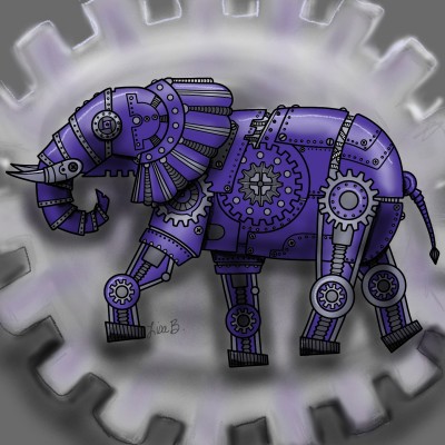 Elephant Power | LisaBme | Digital Drawing | PENUP
