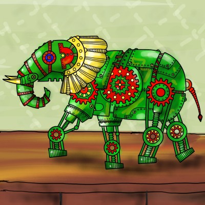 코끼리 장식품..
elephant  decoration.. | mjyoo | Digital Drawing | PENUP