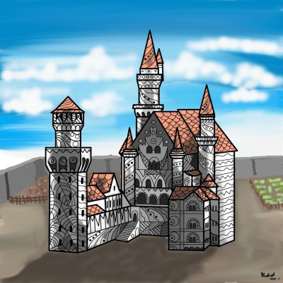 castle | tinie | Digital Drawing | PENUP