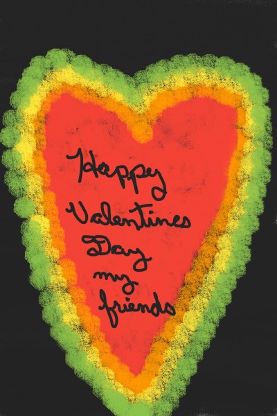 Happy Valentines friends | Anevans2 | Digital Drawing | PENUP