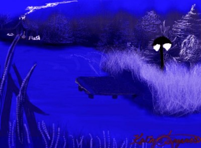 By the Light of the Moon II | Flying2BFree | Digital Drawing | PENUP