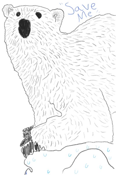 Let's save polar bears  | Kelly | Digital Drawing | PENUP