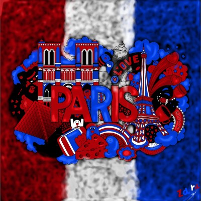 my love paris ❤️ | zara | Digital Drawing | PENUP