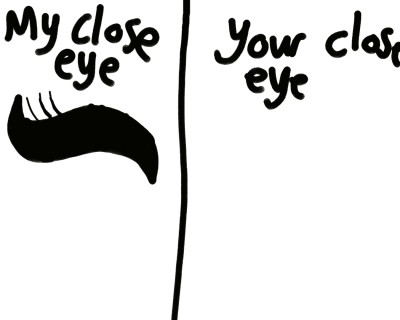 My close eye your close eye | Aubrey | Digital Drawing | PENUP