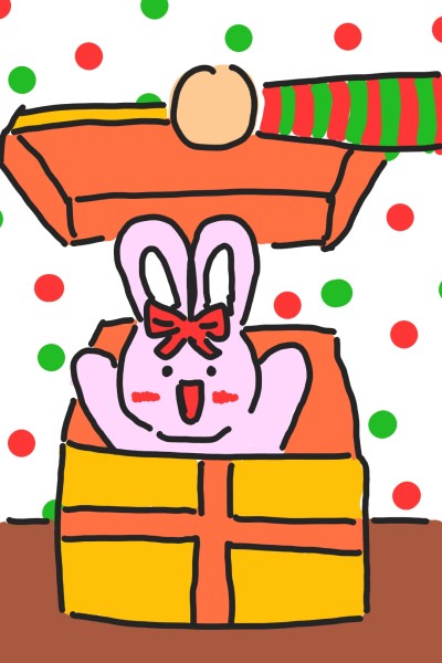 토끼 선물 | crazy_bunny | Digital Drawing | PENUP