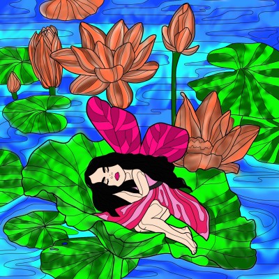 Dreaming Fairy | Nancy | Digital Drawing | PENUP