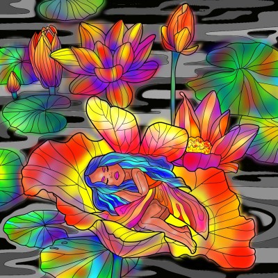 sleeping in color | Kelsey | Digital Drawing | PENUP