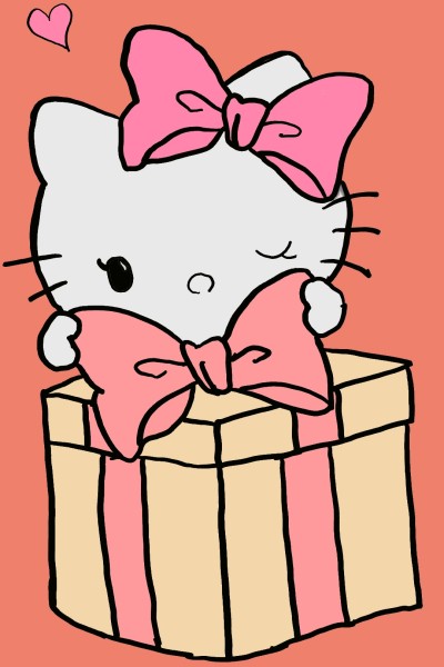 Hello kitty christmas :) | Orangekissexoxo | Digital Drawing | PENUP