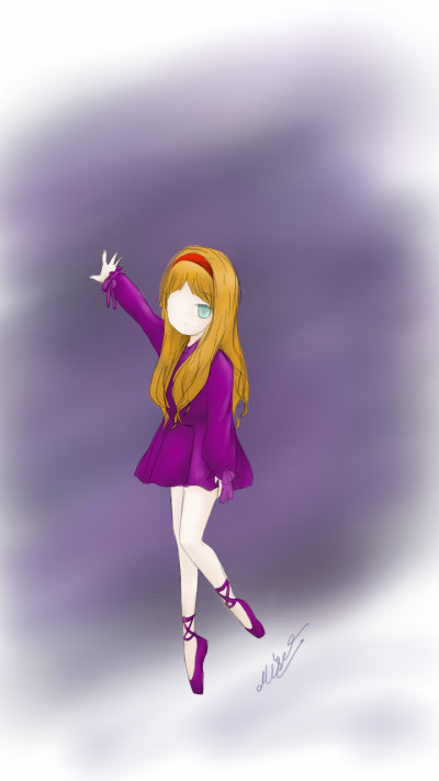 purple ballet | Mise | Digital Drawing | PENUP