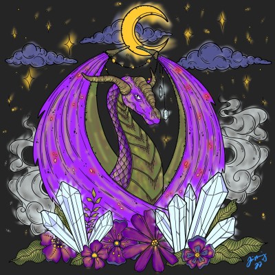 dragon night | tmck | Digital Drawing | PENUP