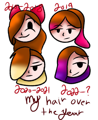 Which hair style is your favorite  | DarkAngel2010 | Digital Drawing | PENUP