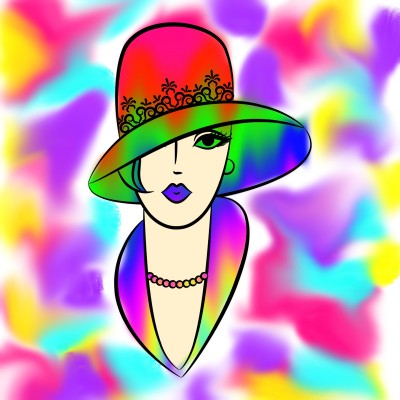 Coloring Digital Drawing | lily | PENUP