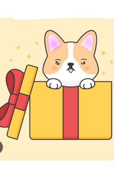 puppy in gift box | Siana_Slin | Digital Drawing | PENUP
