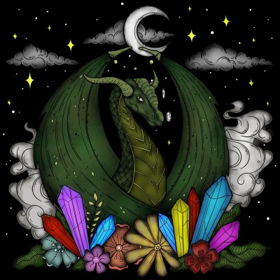 Dragon Of The Night | MelanieDzingala | Digital Drawing | PENUP