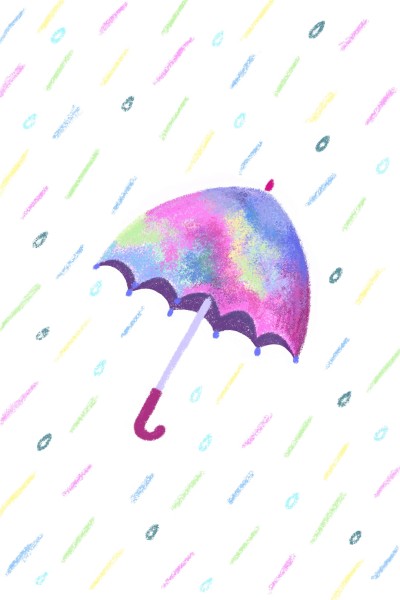 비오는날 코디 패션 우산 | yoonjungsun | Digital Drawing | PENUP