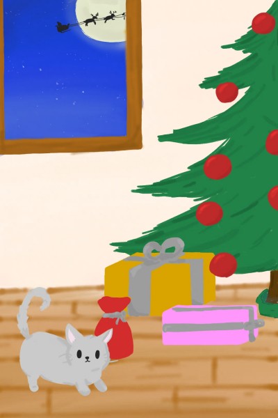 j’attends mes cadeaux ! | ninn_e | Digital Drawing | PENUP