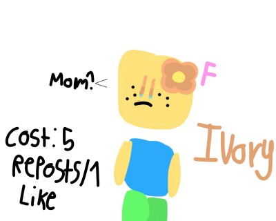 Special noob! || Ivory || ALREADY ADOPTED |  | Not_Frisk | Digital Drawing | PENUP