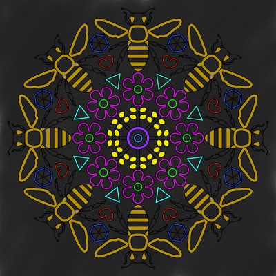 Be Buzzy Like A Bee | starrbaby | Digital Drawing | PENUP