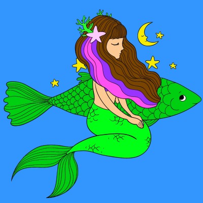 mermaid | GusGirl28 | Digital Drawing | PENUP