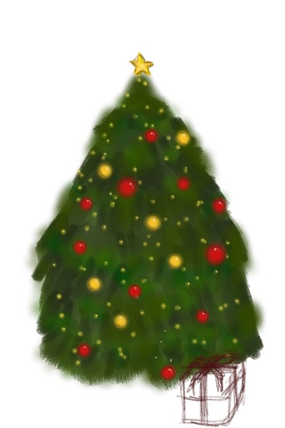 Christmas gift | uri | Digital Drawing | PENUP