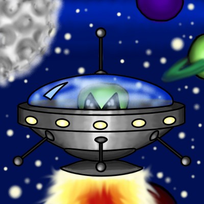 UFO | ChrisWB | Digital Drawing | PENUP