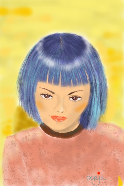 her in a sweater♡ | ockja | Digital Drawing | PENUP