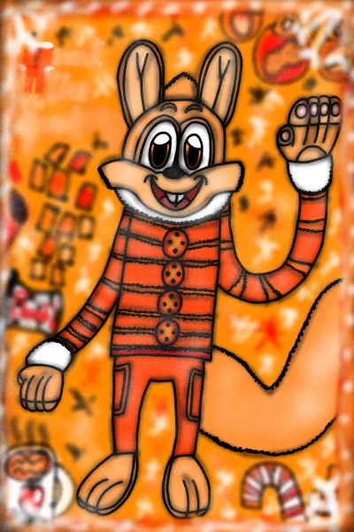 Samnut the Loony & Wacky Squirrel Art | Jcg | Digital Drawing | PENUP