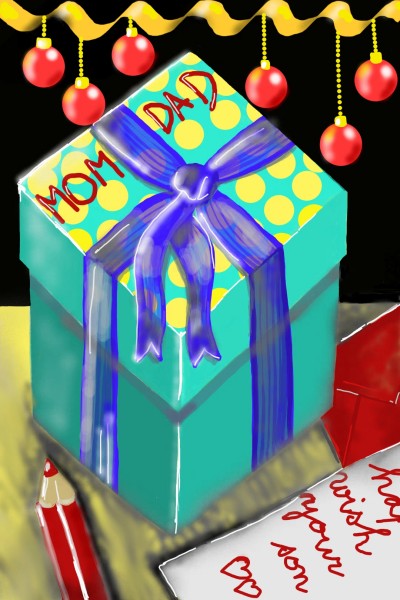 Gift # Dear mom and dad.. | MiTo | Digital Drawing | PENUP