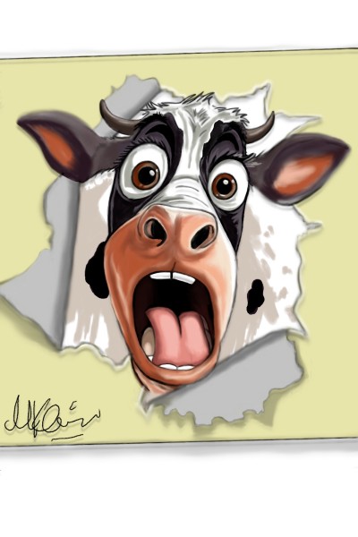 Mooove Over, Coming Through | Mandralyn | Digital Drawing | PENUP