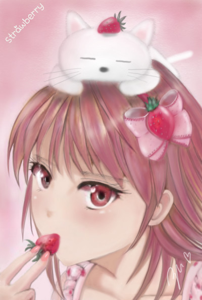 리퀘 for strawberry | azu | Digital Drawing | PENUP