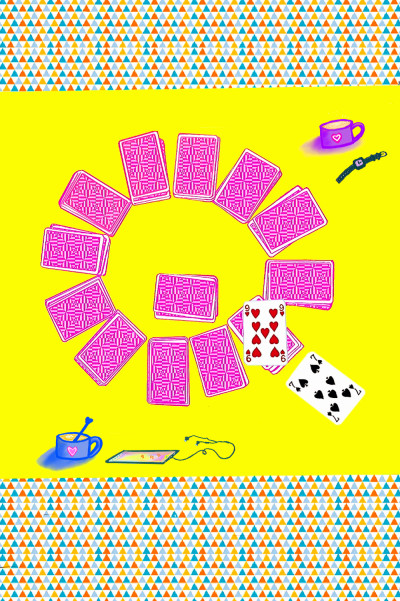 Let's play Clock Patience card game | sulakshana | Digital Drawing | PENUP