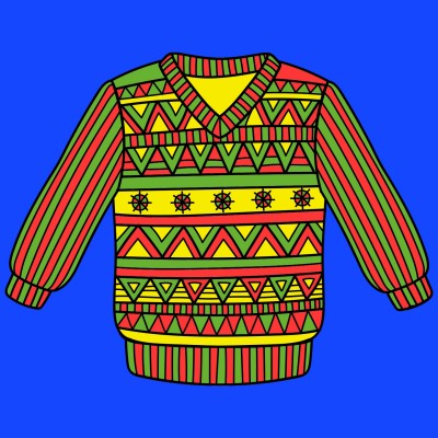 The Ugliest Christmas Sweater Ever | YoungFellaphoto | Digital Drawing | PENUP