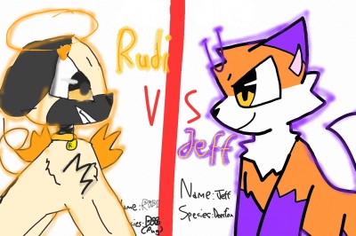 !RUDI VS JEFF!  | -Dog._.Lover- | Digital Drawing | PENUP