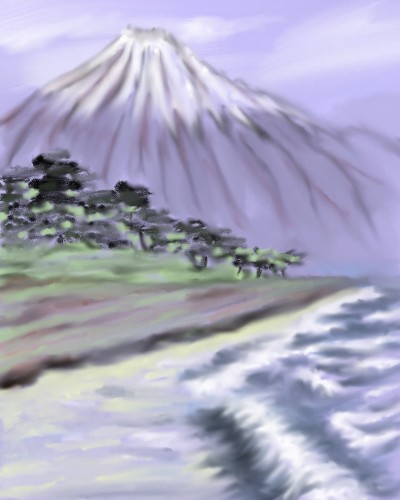 The volcano and the sea | bogilaci | Digital Drawing | PENUP